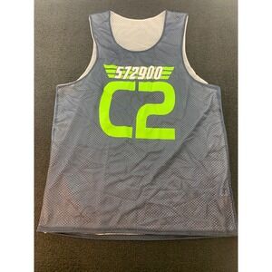 C2 Sport Reversible Basketball Jersey Tank Top Size L Athletic Workout Sport